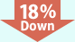 18％ Down